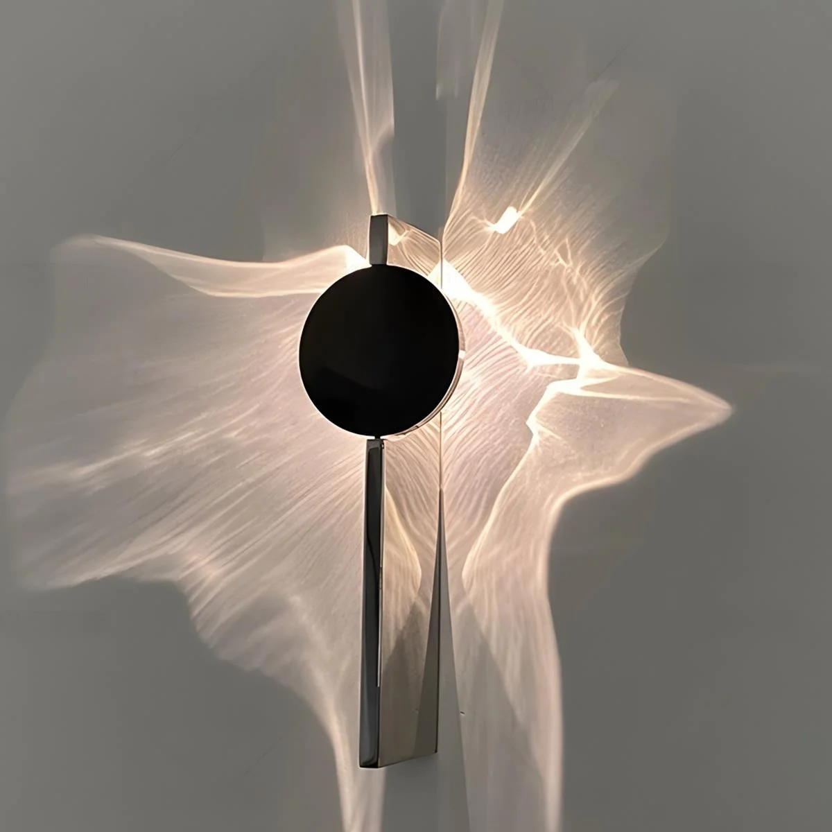 Modern Minimalist Water Waves Rotatable LED Wall Sconce - Image 7