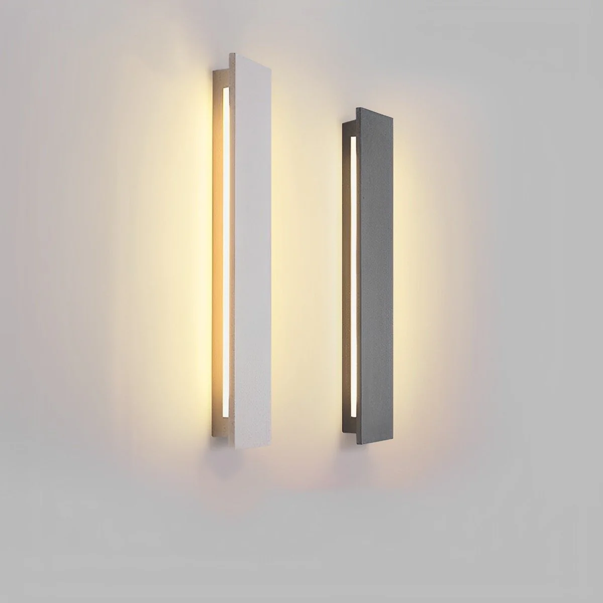 Modern Minimalist Waterproof Outdoor Concrete LED Porch Lights - Image 7