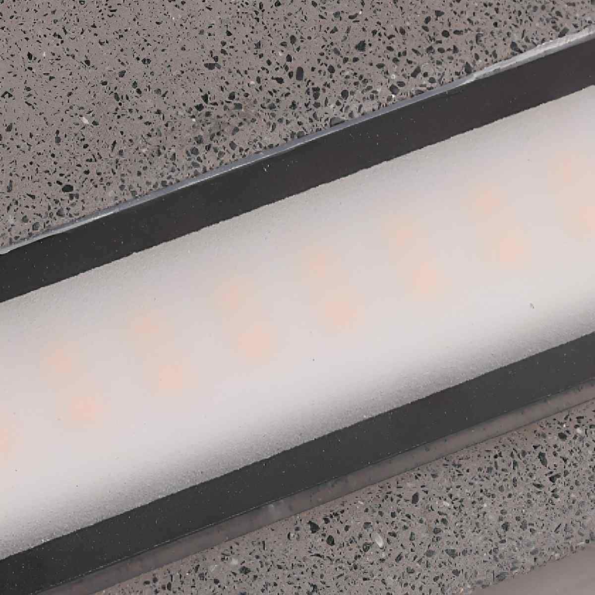 Modern Minimalist Waterproof Outdoor Concrete Long Dome LED Porch Lights - Image 7
