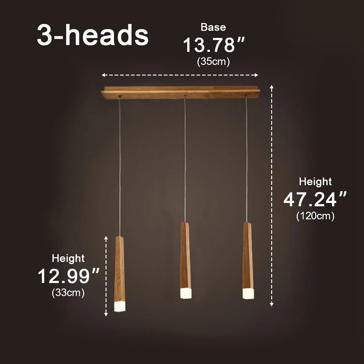 Modern Minimalist Wood Art Firewood Stick Pendant Lights - Image 16