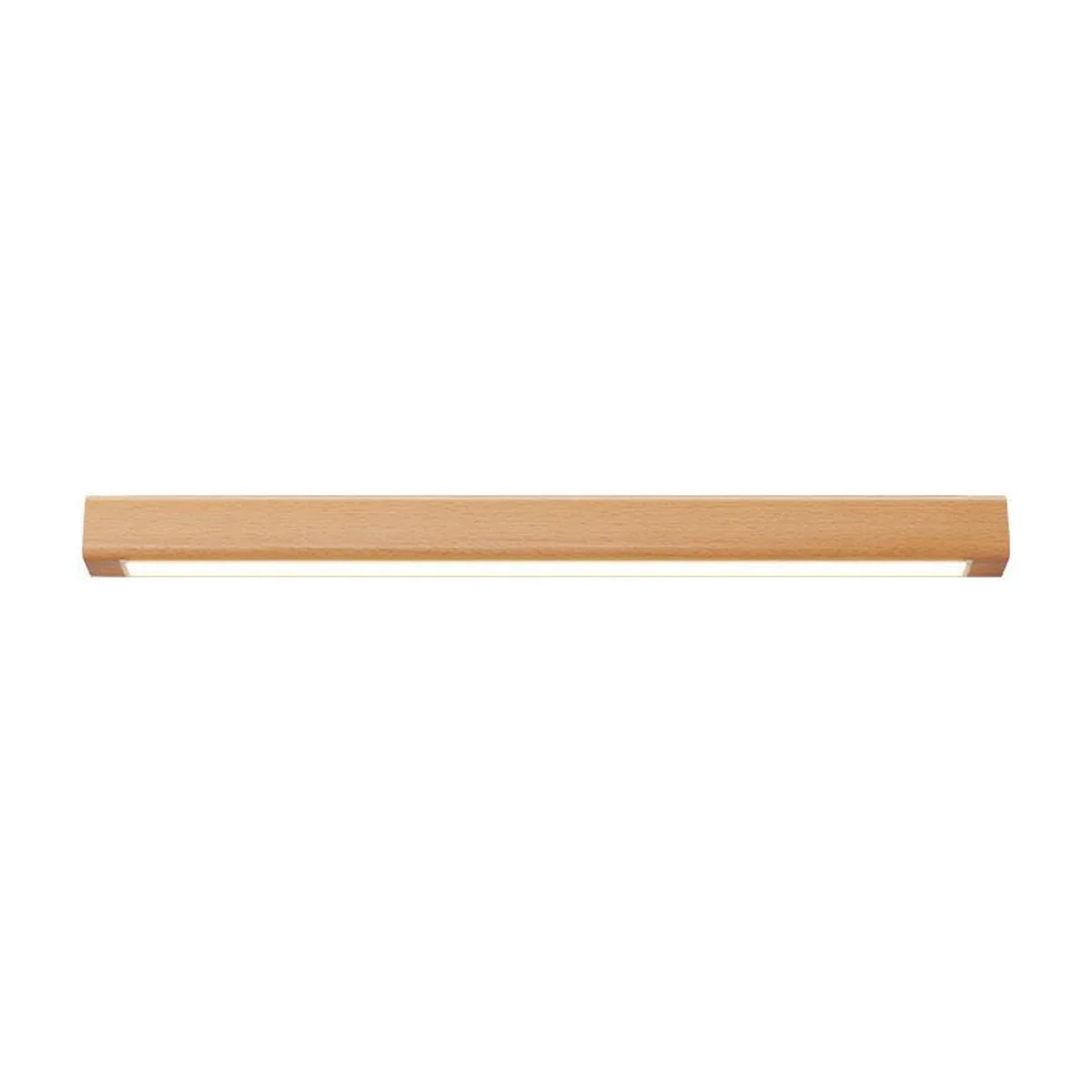 Modern Minimalist Wood Up&Down LED Long Strip Indoor Wall Sconce - Image 11