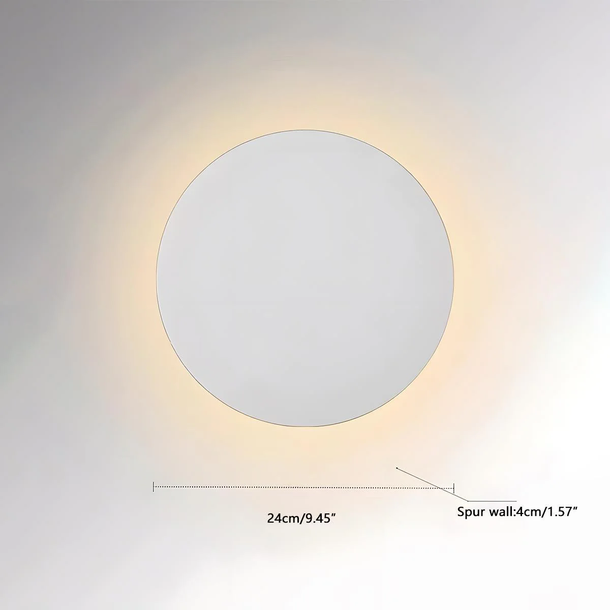 Modern Moon Eclipse Creative LED Indoor Wall Sconce - Image 5