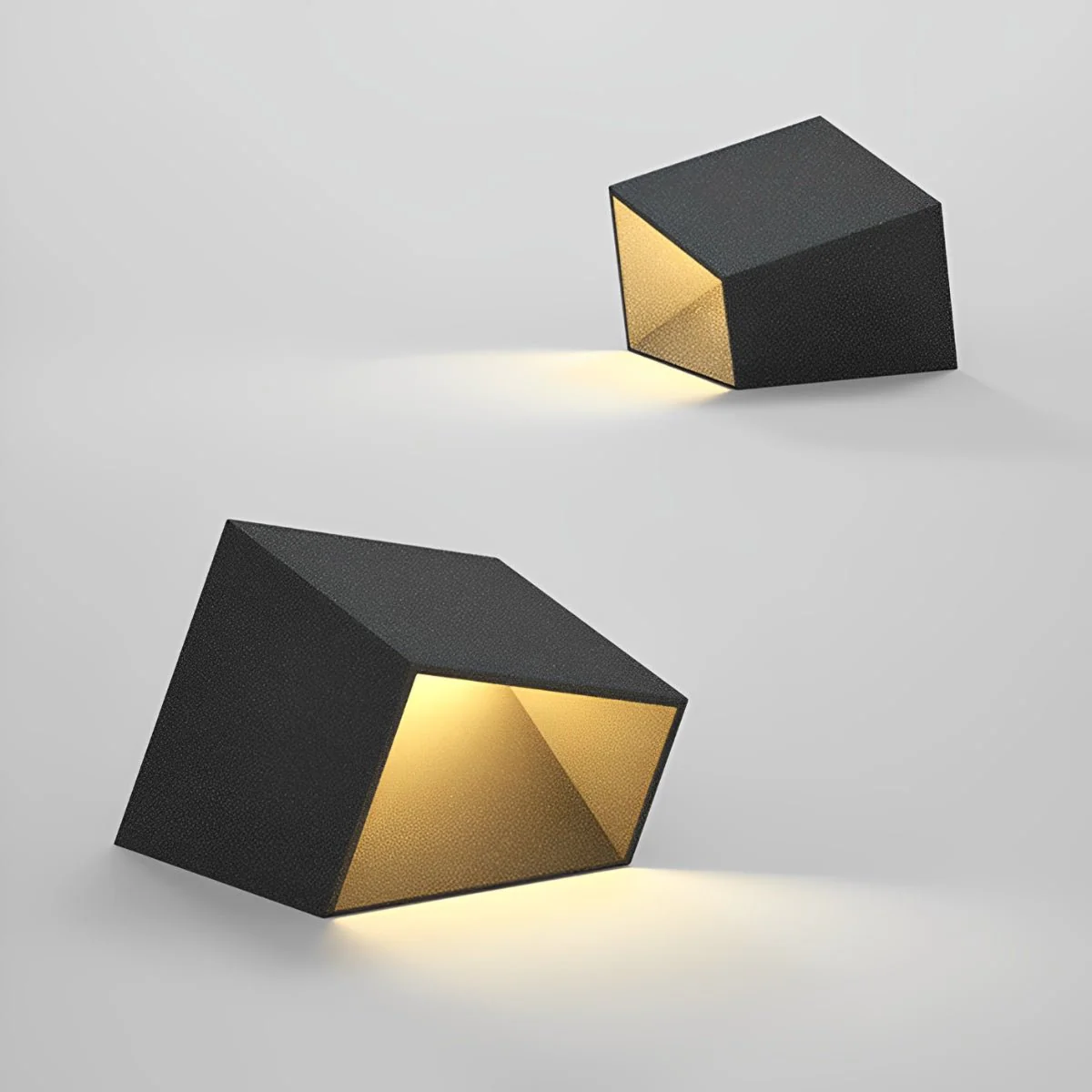 Modern Cube Garden LED Outdoor Post Light - Image 11