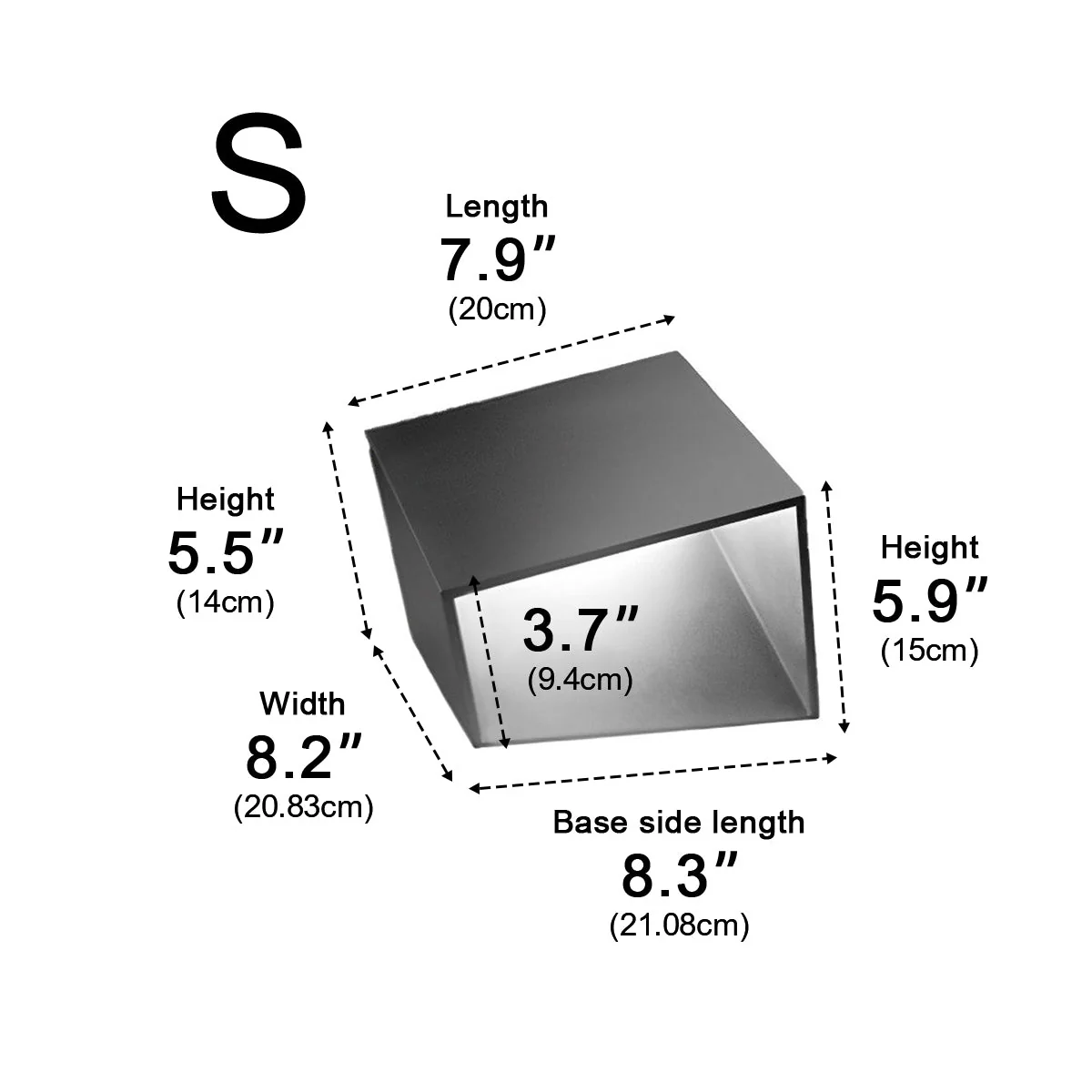 Modern Cube Garden LED Outdoor Post Light - Image 14