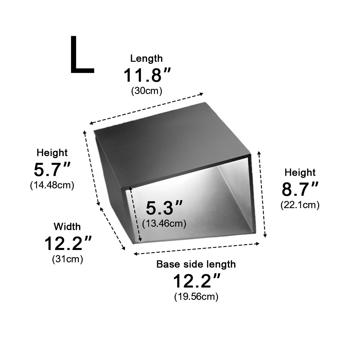 Modern Cube Garden LED Outdoor Post Light - Image 15