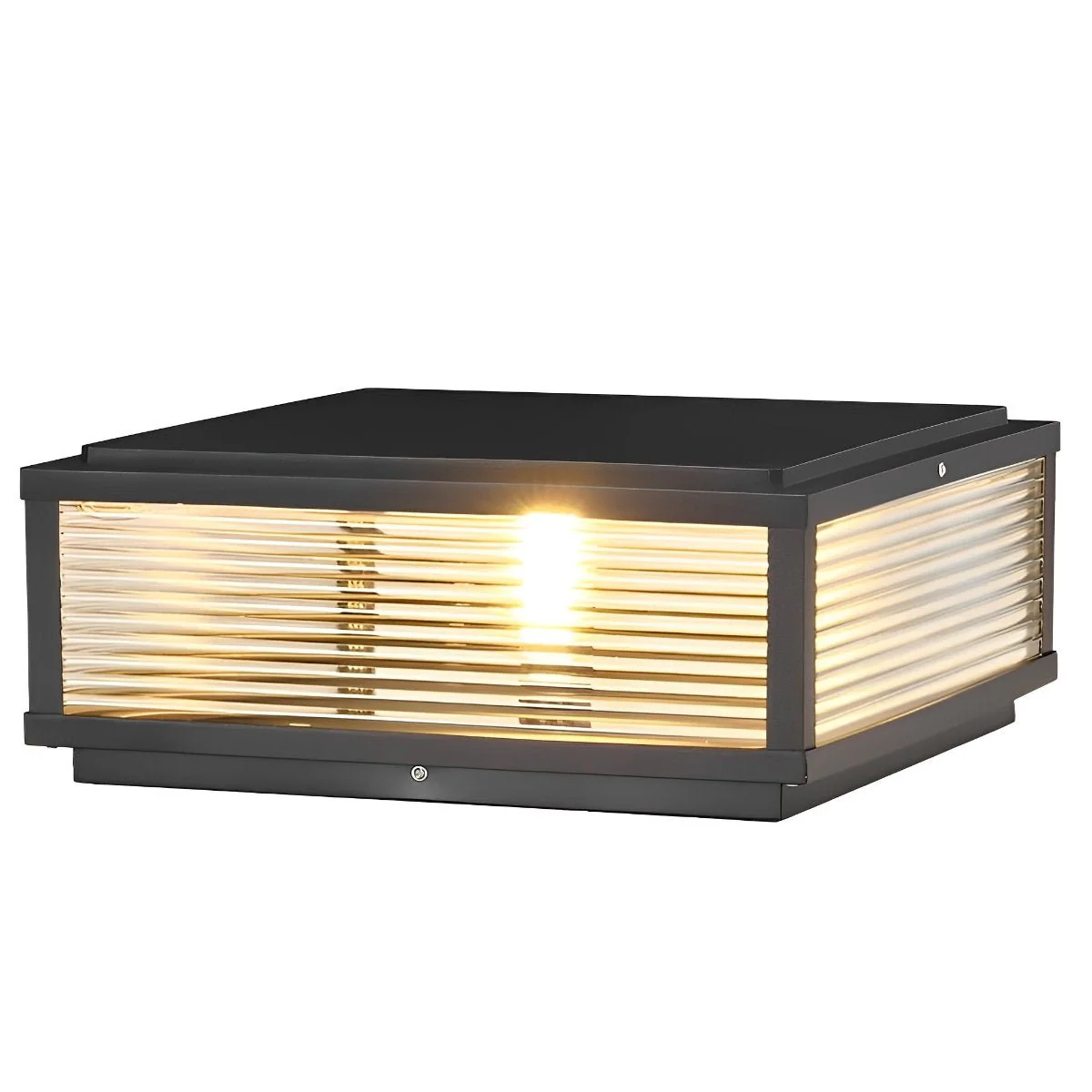 Waterproof Modern Square Outdoor Post Lights Fence Pillar Light - Image 12