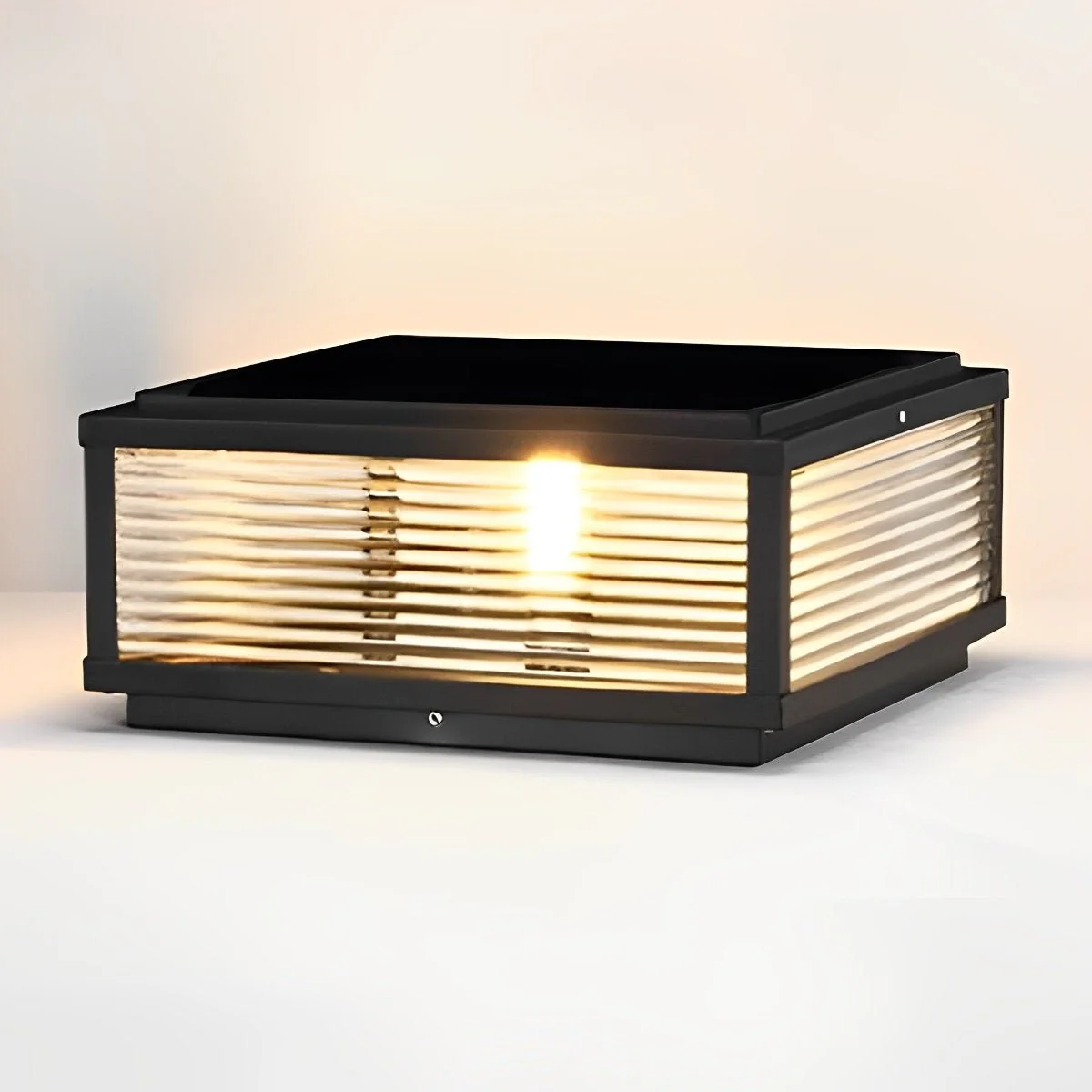 Waterproof Modern Square Outdoor Post Lights Fence Pillar Light - Image 7