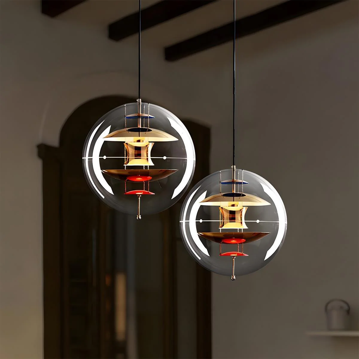 Modern Planet Globe Bar LED Pendant Lights - Image 3
