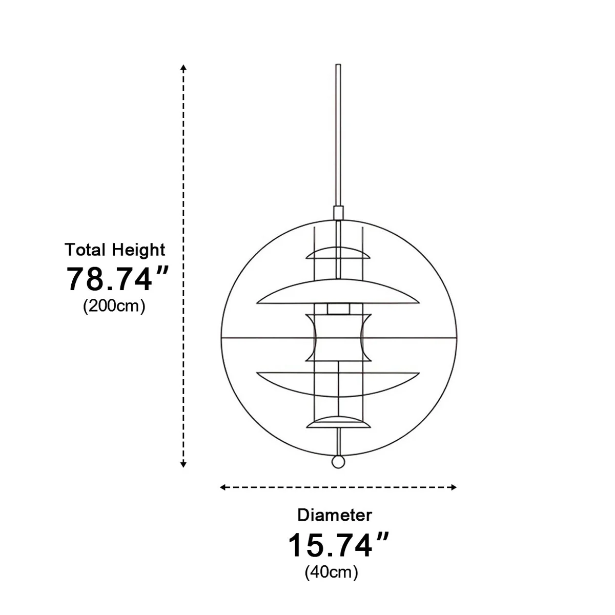 Modern Planet Globe Bar LED Pendant Lights - Image 9