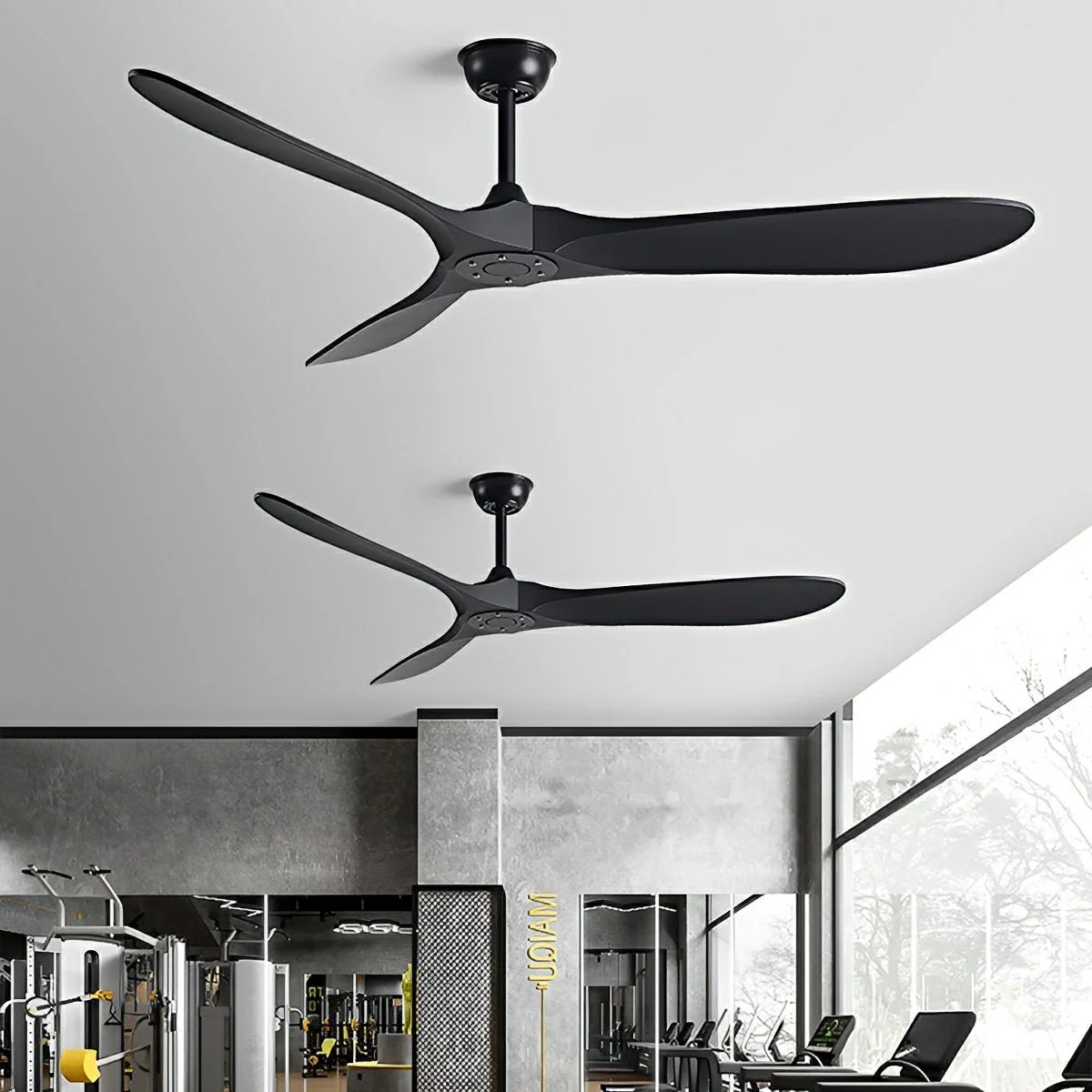 Modern Scandinavian Minimalist DC Motor Reverse Ceiling Fan - Image 7
