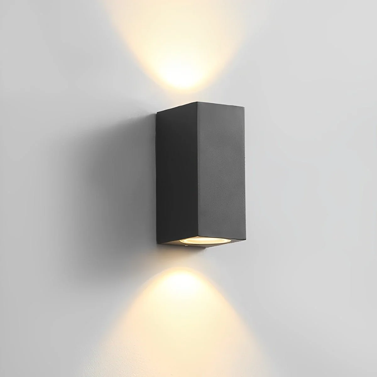 Modern Square Outdoor Waterproof Wall Washer Double Light - Image 9