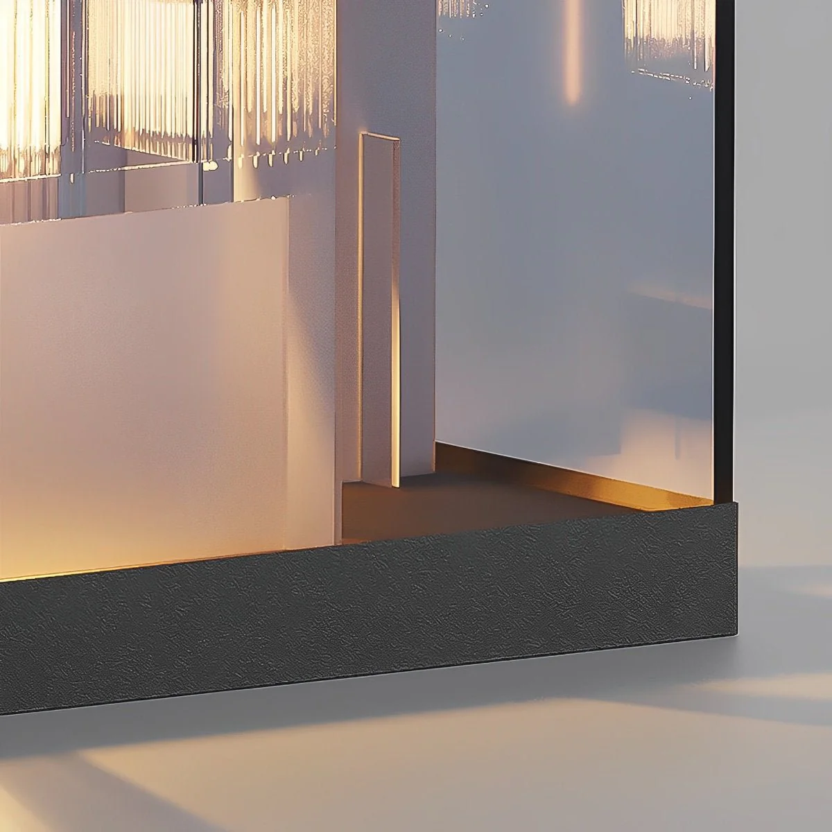 Modern Square Waterproof LED Outdoor Post Lights - Image 7