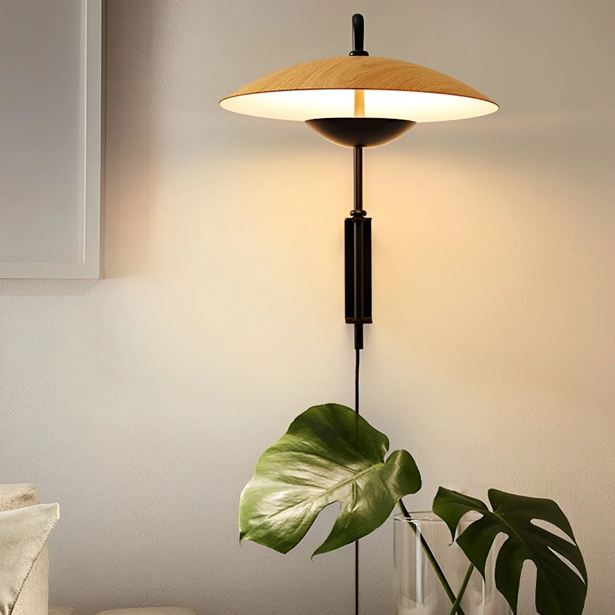 Modern Swing Arm Umbrella Wall Sconces Lamp - Image 7