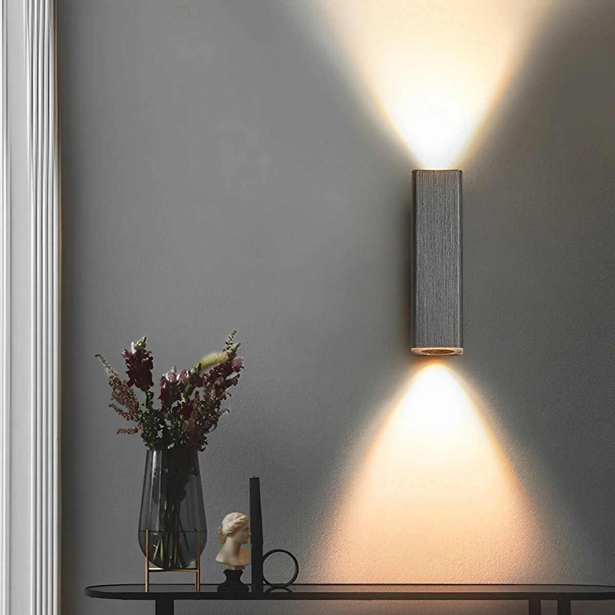 Modern Up&Down COB Long Strip Indoor Wall Sconces - Image 2