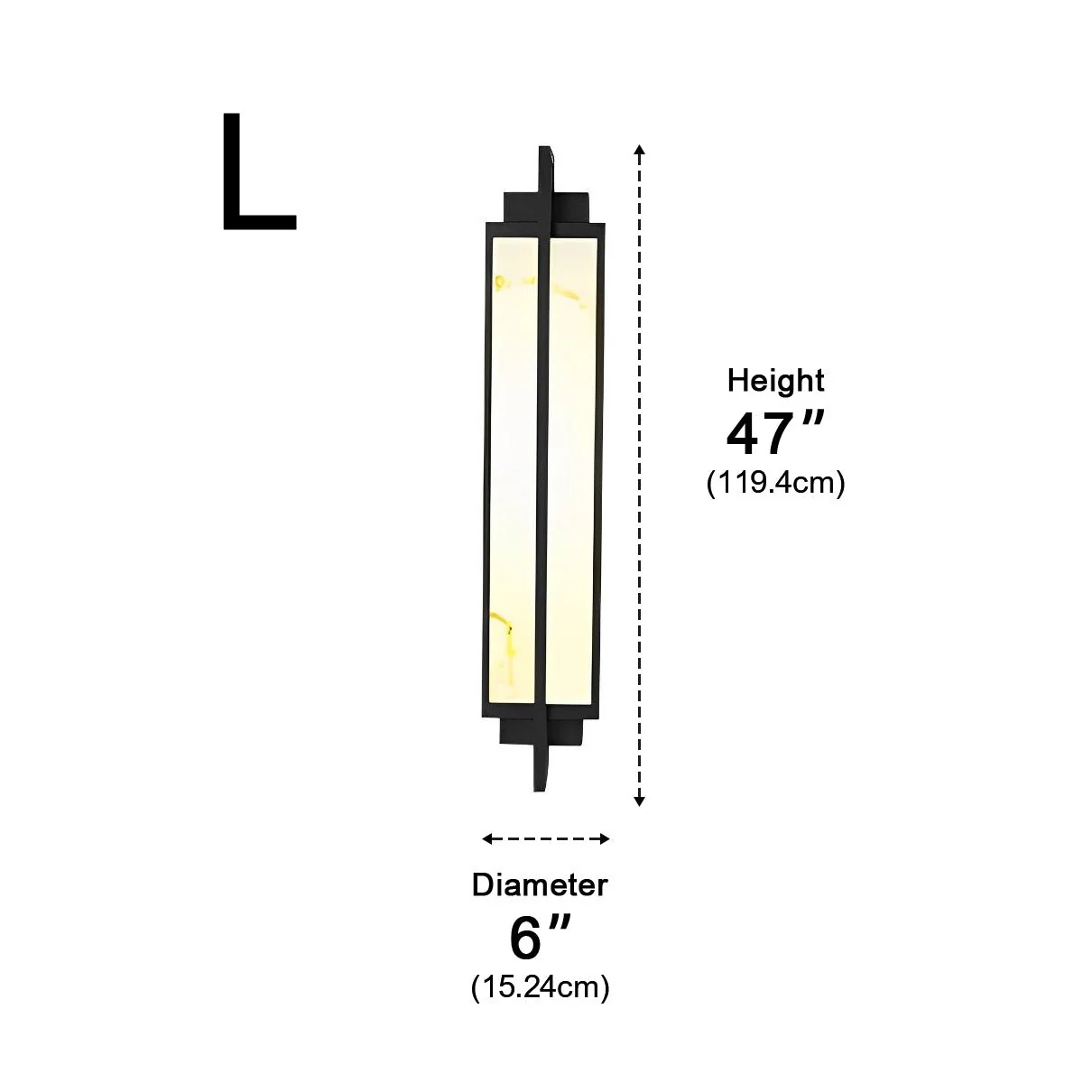 Modern Rectangular LED Wall Light Wall Sconce Lighting - Image 13