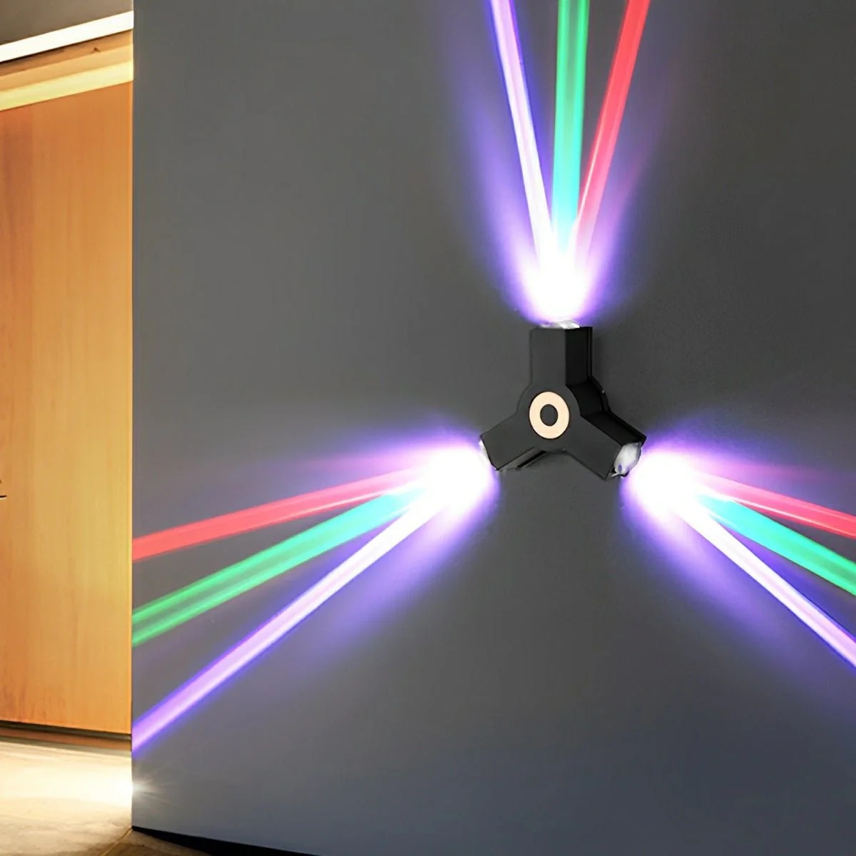 Modern Waterproof Black Outdoor LED Wall Lights Spotlights - Image 9