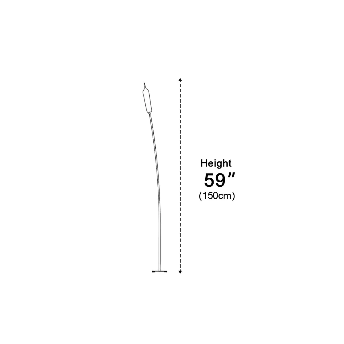 Modern Waterproof Cattail-Shaped LED Outdoor Landscape Pathway Lights - Image 8