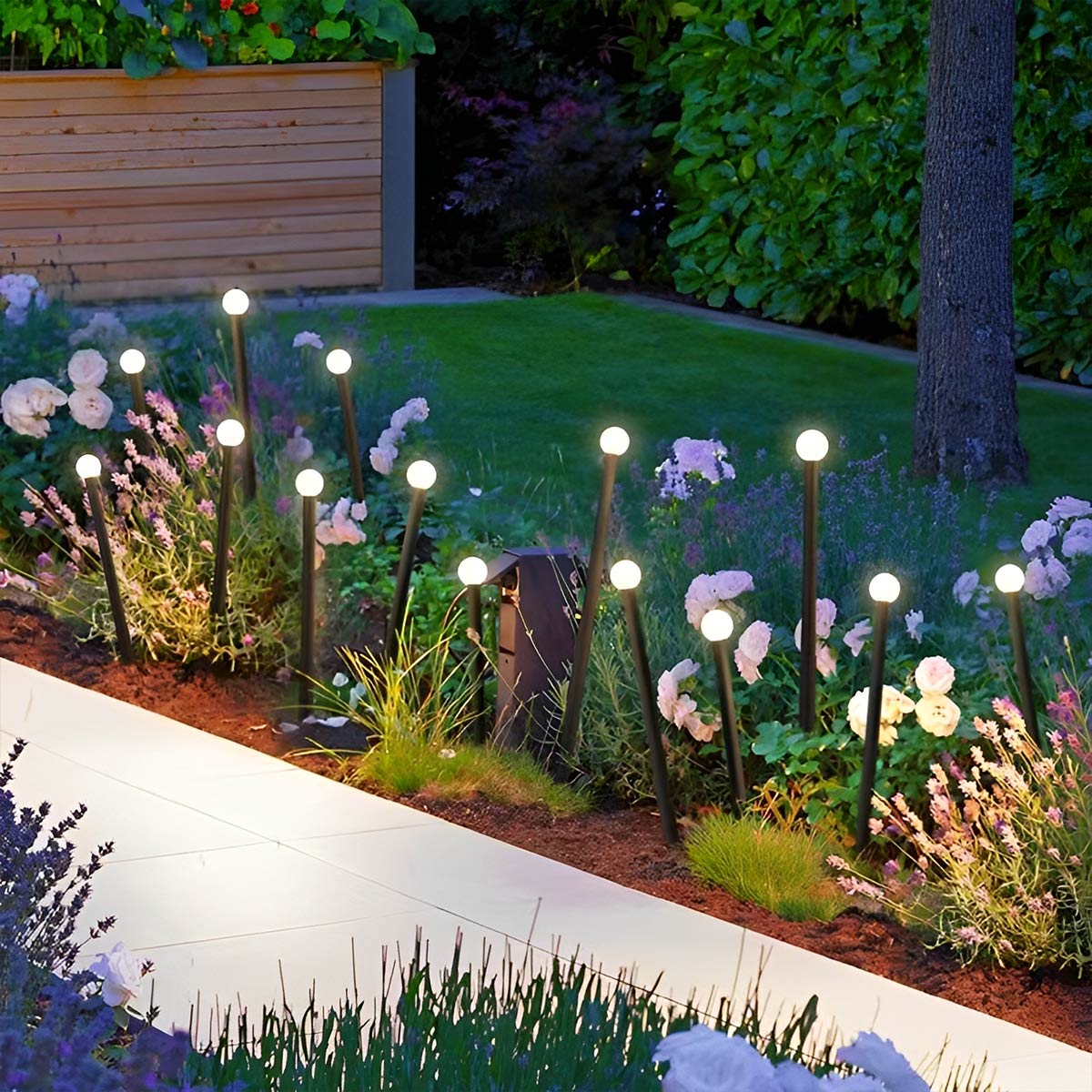 Modern Waterproof Firefly Outdoor LED Lawn Landscape Lights - Image 5
