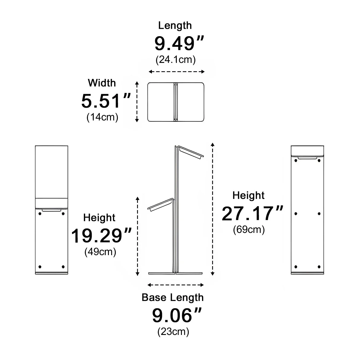 Modern Waterproof LED Outdoor Landscape Pathway Lights - Image 7