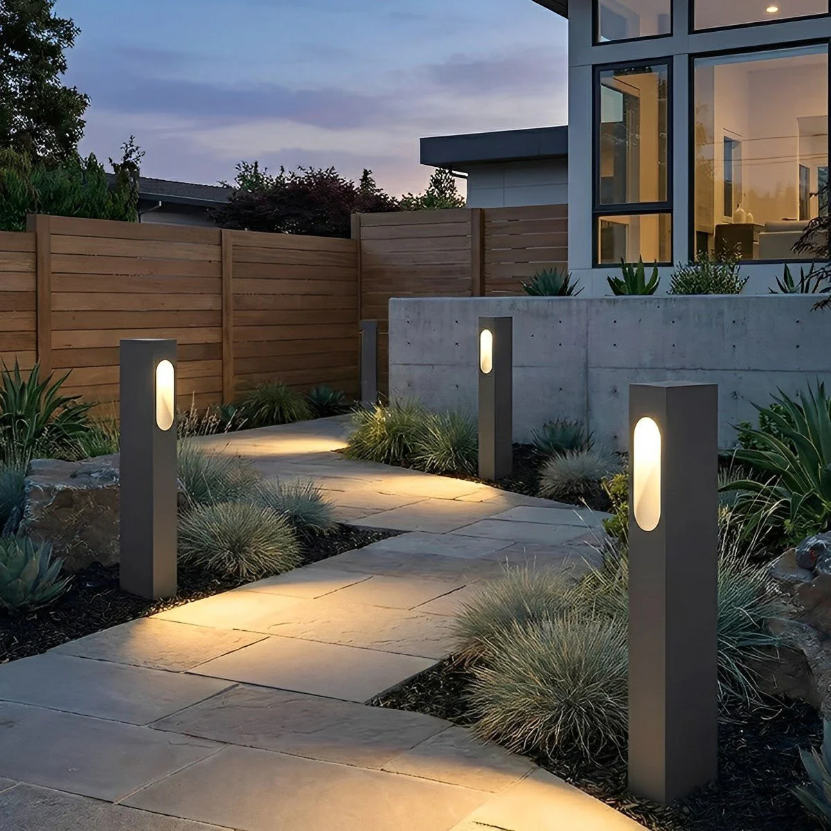 Modern Waterproof Rectangular COB Outdoor Lawn Landscape Lighting - Image 2