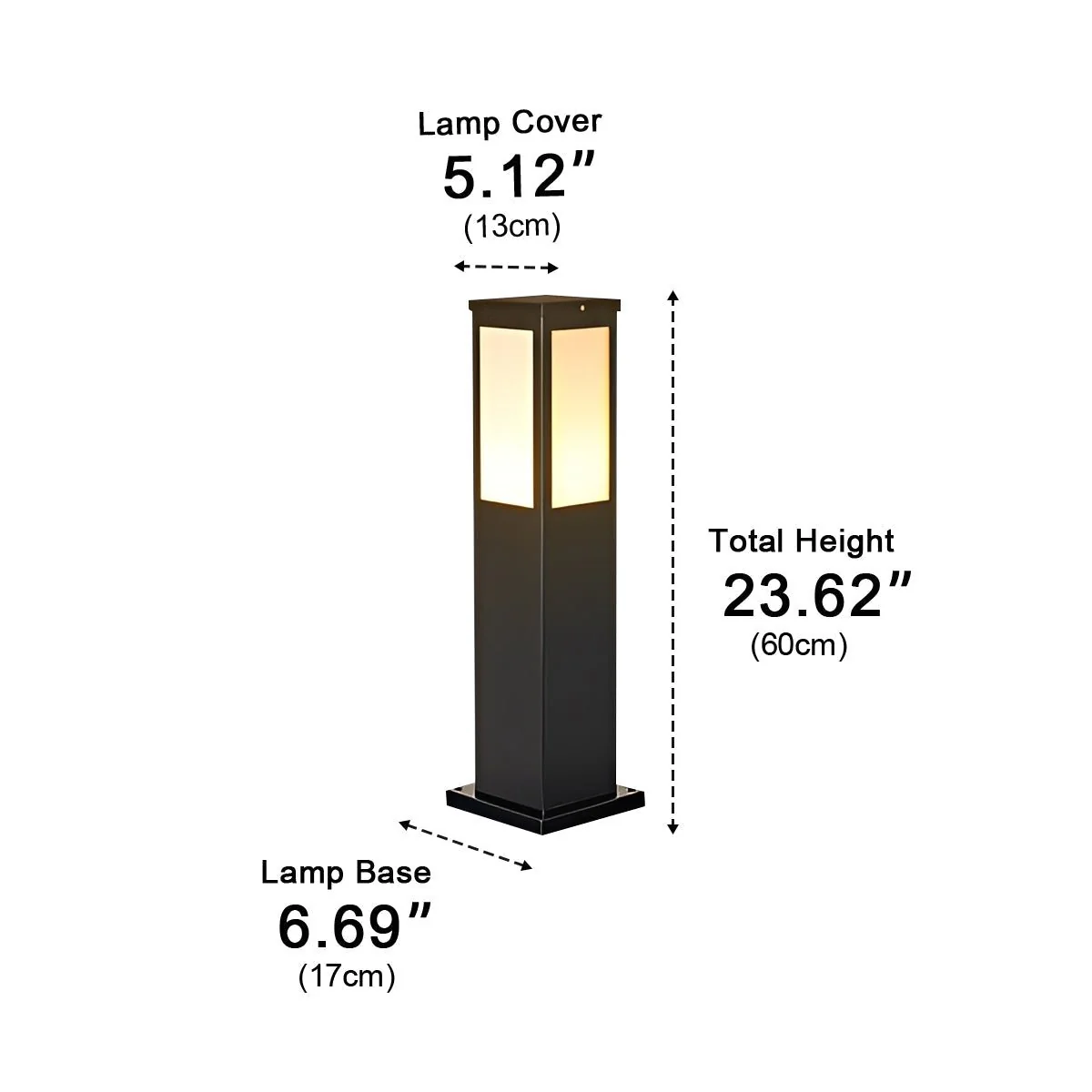 Modern Waterproof Rectangular Outdoor LED Landscape Path Lights - Image 10