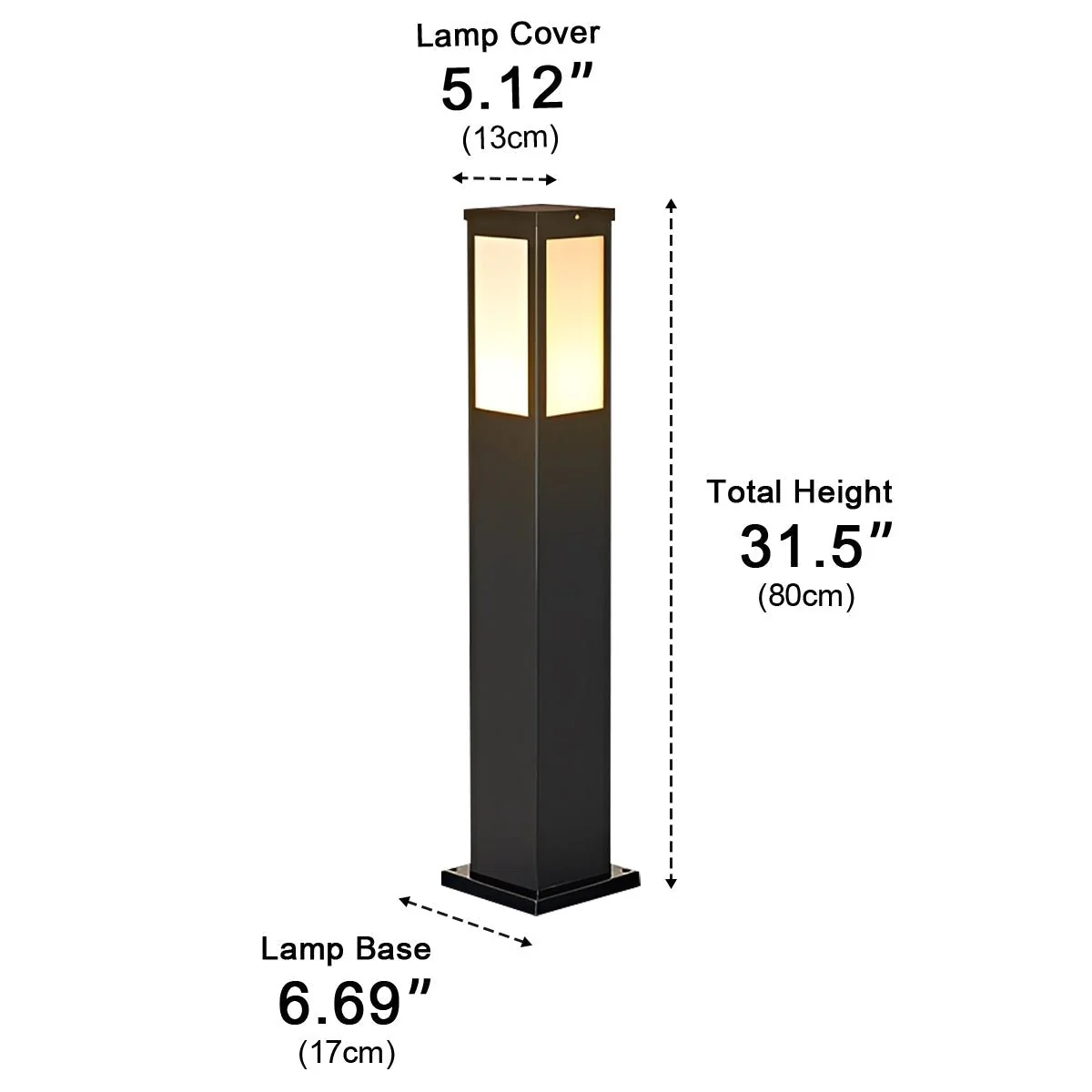 Modern Waterproof Rectangular Outdoor LED Landscape Path Lights - Image 11