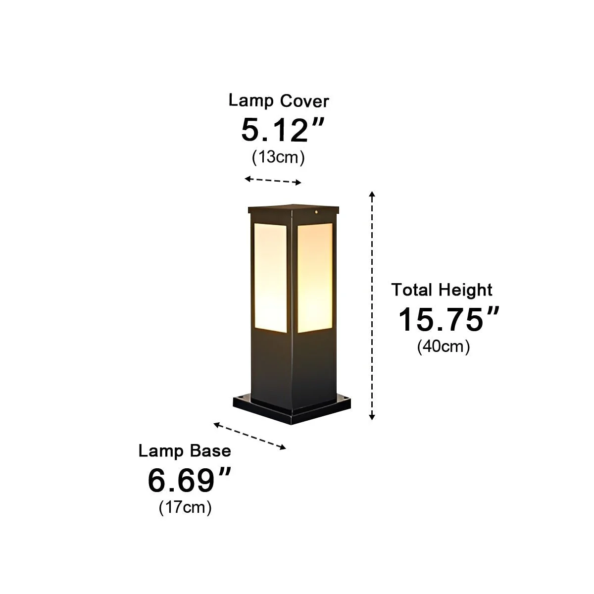 Modern Waterproof Rectangular Outdoor LED Landscape Path Lights - Image 9