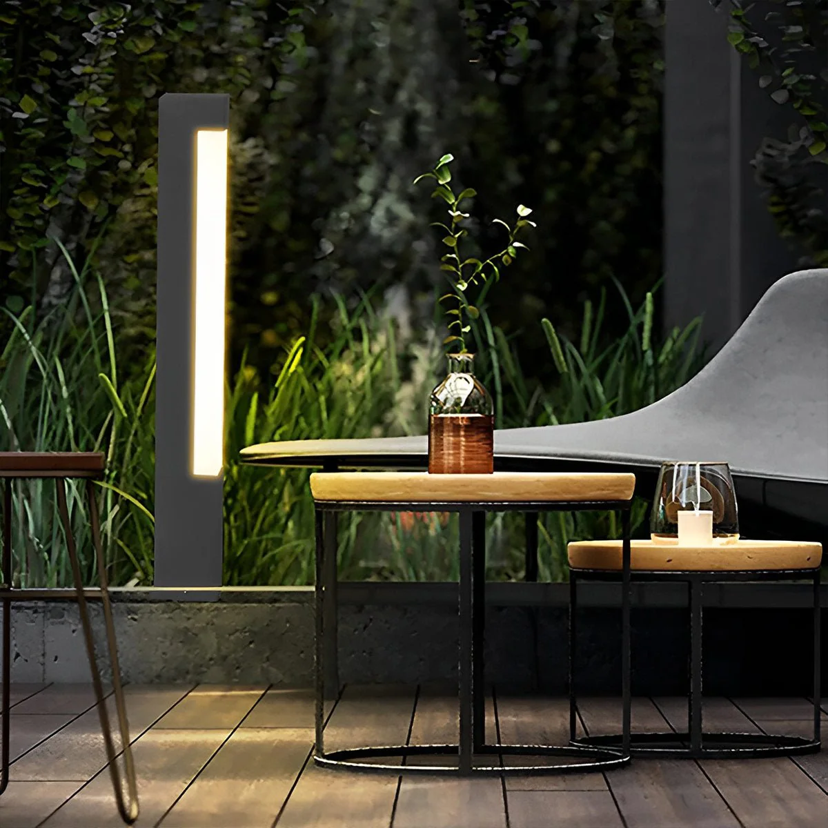 Modern Waterproof Rectangular Outdoor LED Landscape Path Lights - Image 4