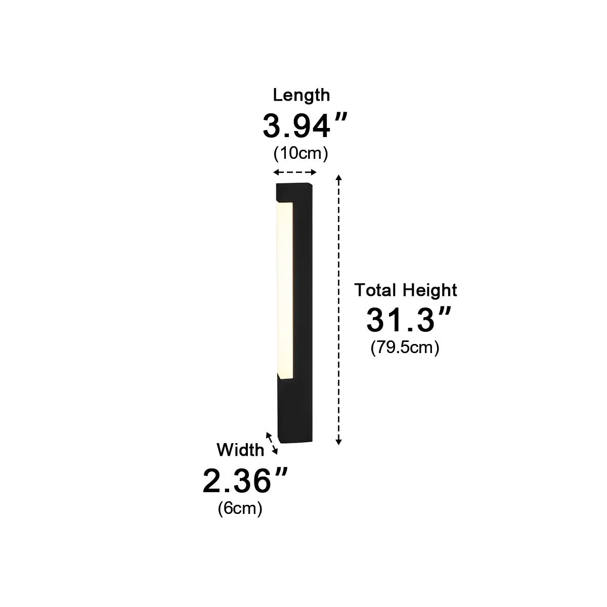 Modern Waterproof Rectangular Outdoor LED Landscape Path Lights - Image 8