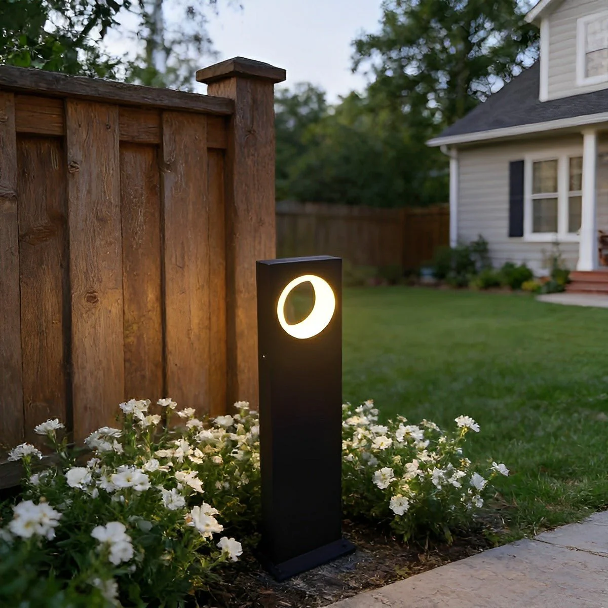 Modern Waterproof Ring-Round LED Outdoor Lawn Landscape Lighting - Image 2