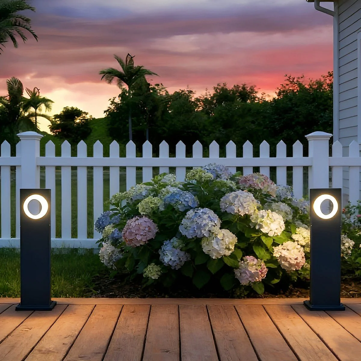 Modern Waterproof Ring-Round LED Outdoor Lawn Landscape Lighting - Image 4