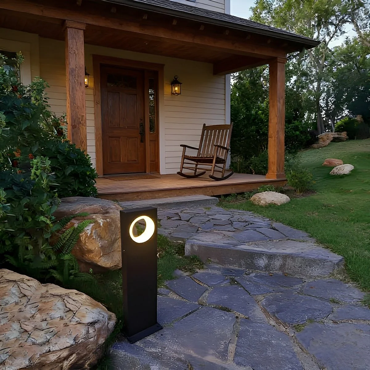 Modern Waterproof Ring-Round LED Outdoor Lawn Landscape Lighting - Image 6