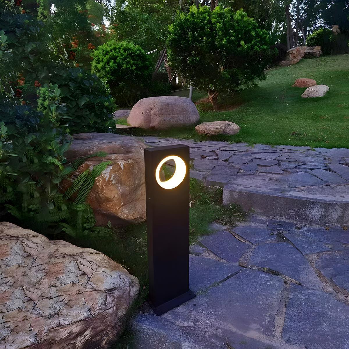 Modern Waterproof Ring-Round LED Outdoor Lawn Landscape Lighting - Image 7