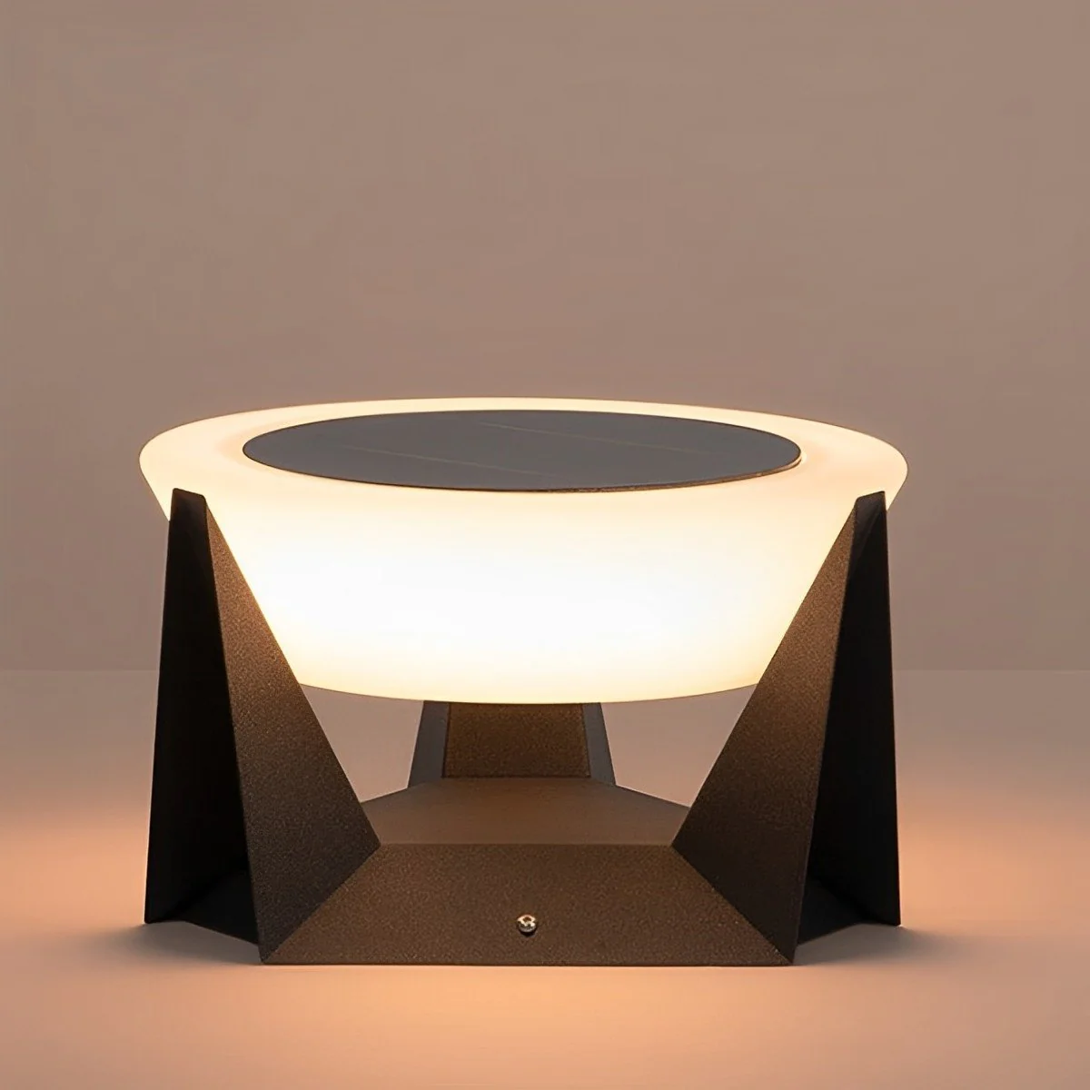 Modern Waterproof Round LED Outdoor Post Lights - Image 6