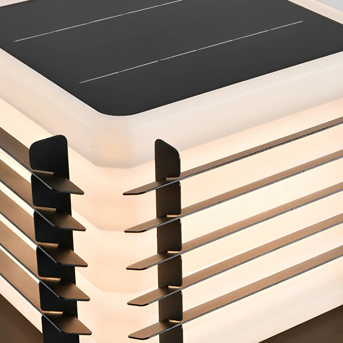 Modern Waterproof Square Fence LED Outdoor Post Lights - Image 9