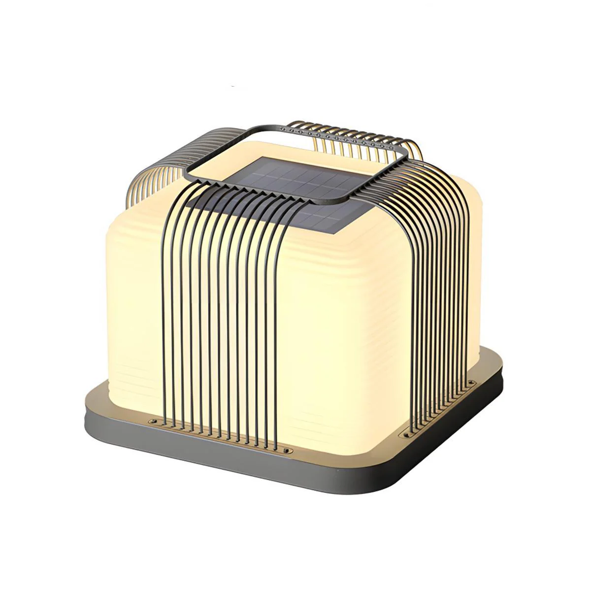 Modern Waterproof Square Steel LED Outdoor Post Lights - Image 7