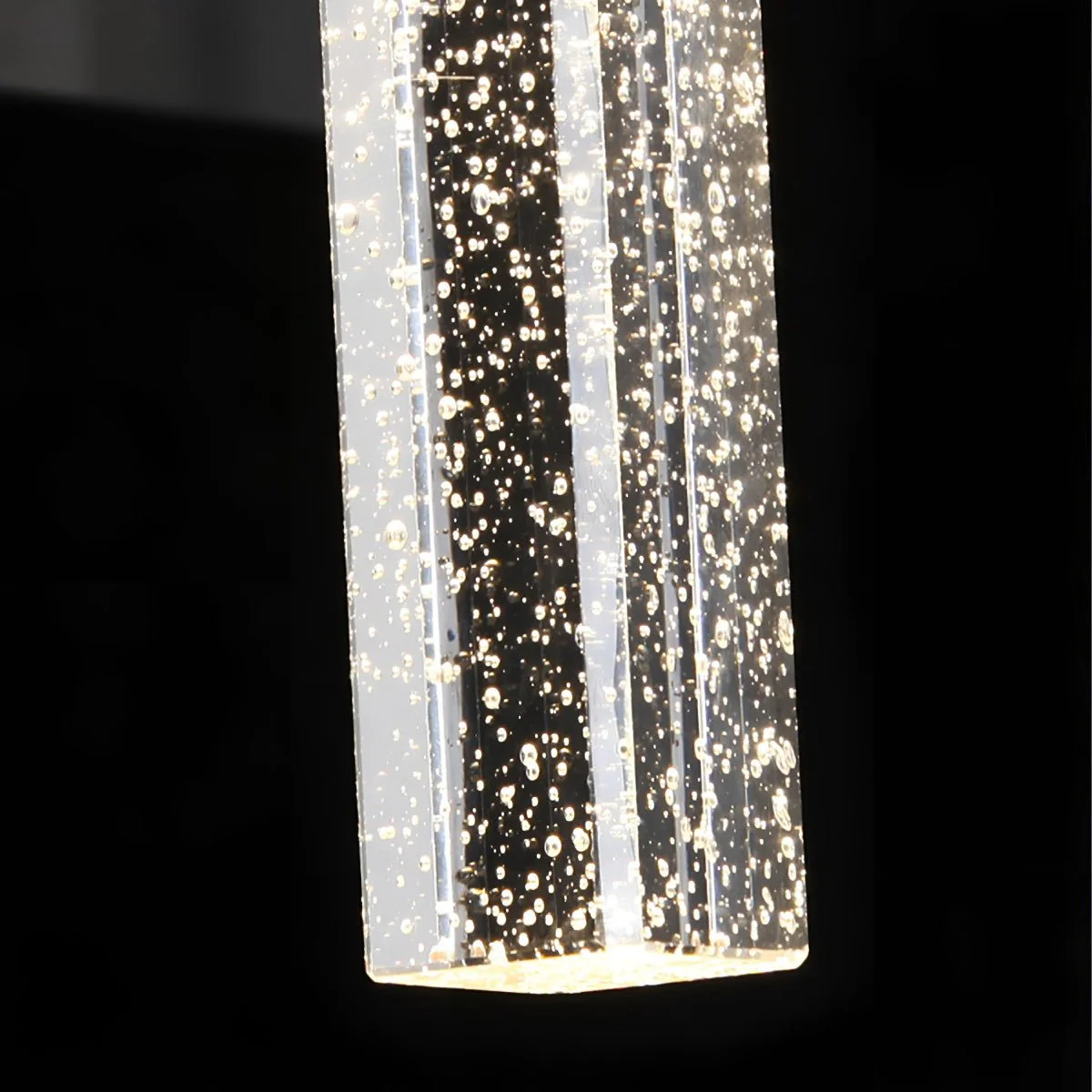 Modern Waterproof Square Long Strip Crystal LED Outdoor Wall Light - Image 10