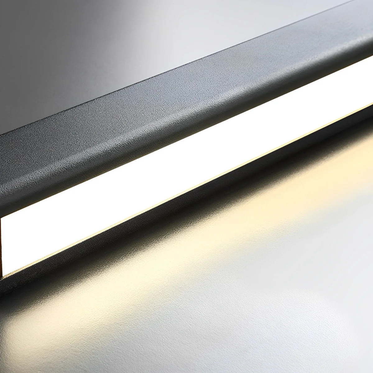 Minimalist Dimmable Pendant Light LED Long Linear Light - Image 14