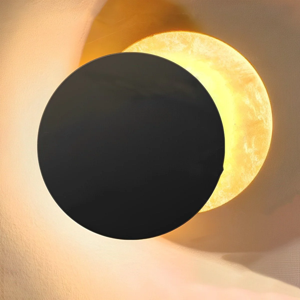Minimalist Moon Eclipse Creative Wall Sconce - Image 12
