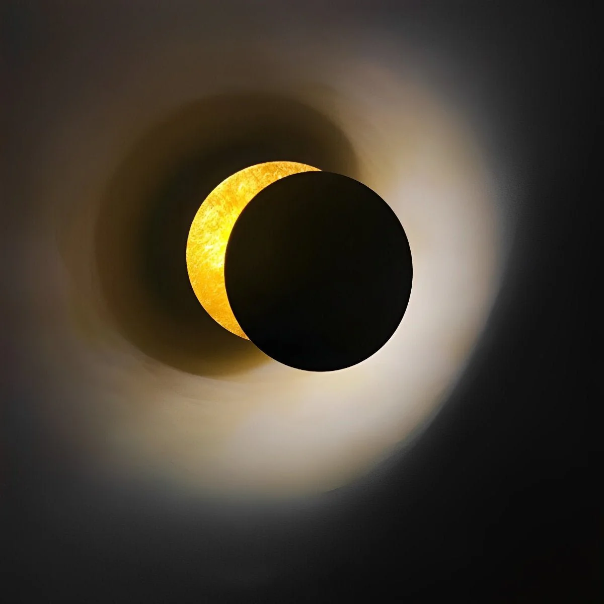 Minimalist Moon Eclipse Creative Wall Sconce - Image 5