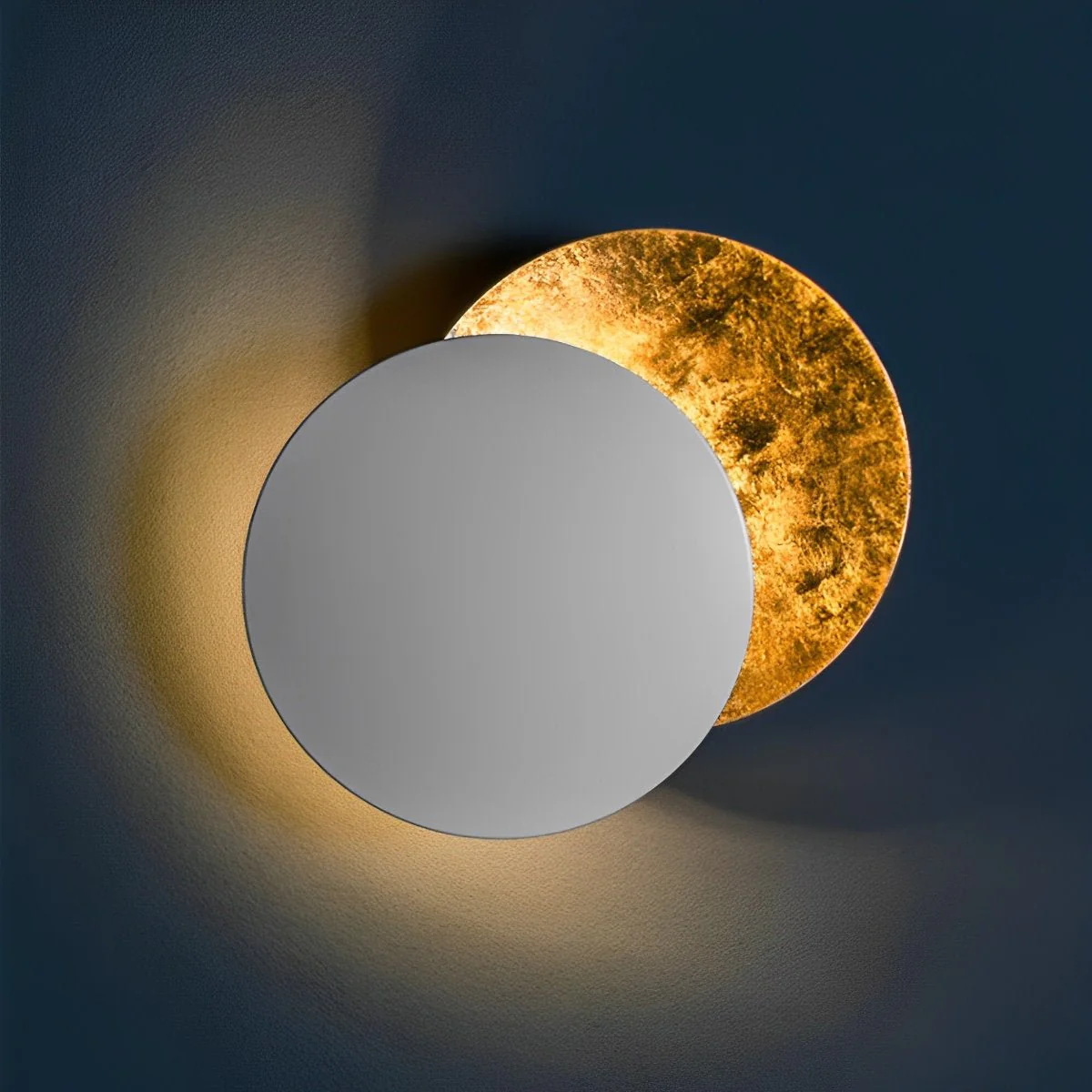 Nordic Postmodern Minimalist Moon Eclipse Creative Wall Sconce - Image 14