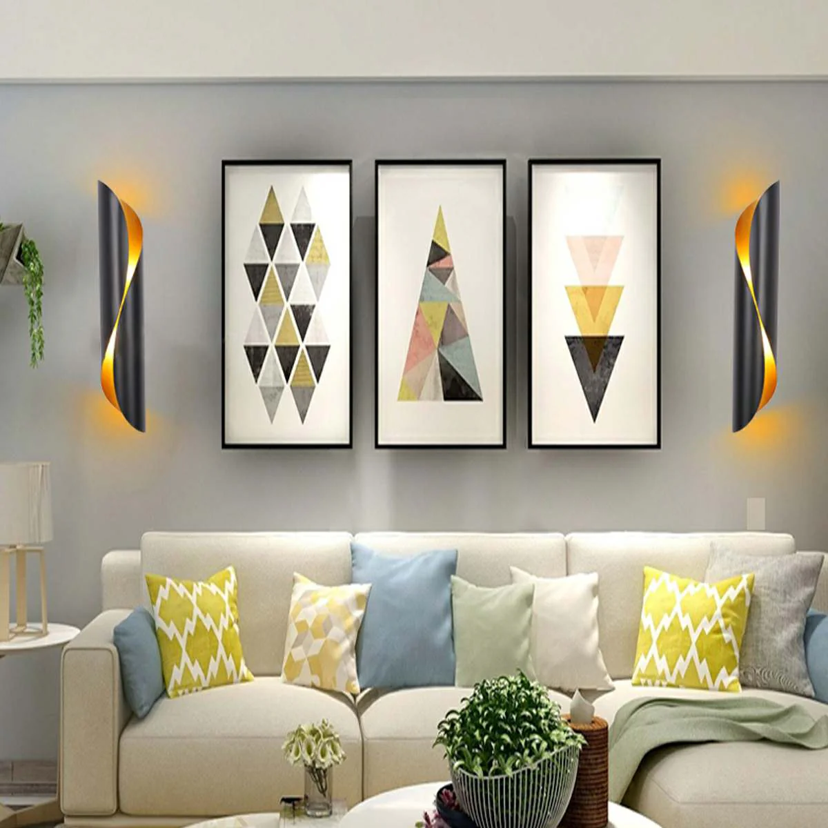 Nordic Unique Metal Up and Down Wall Bedside Industrial Wall Sconce Fixture - Image 4