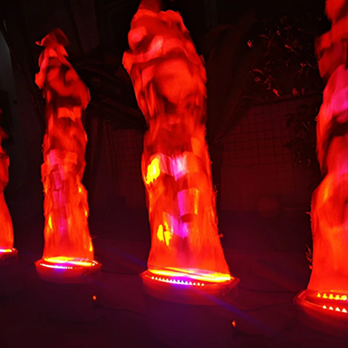 Outdoor Fake LED Flame Light Effects Lighting Christmas Bonfire Party Decor - Image 5