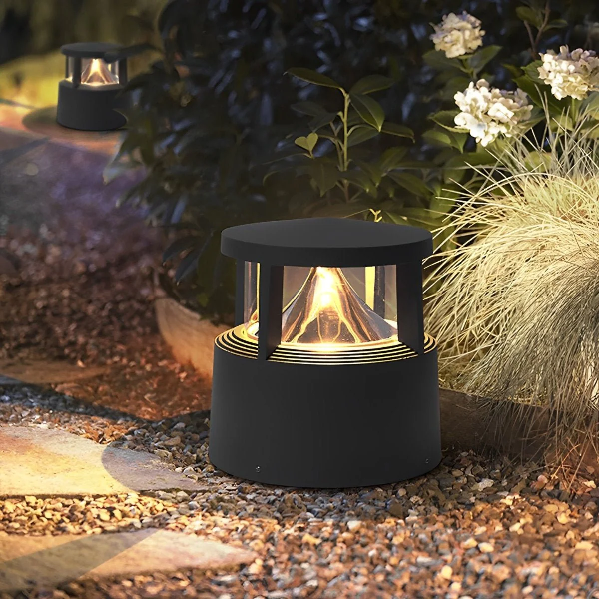 Modern Simple Outdoor Waterproof Pillar Lights Metal Aluminum  Post Lights - Image 3