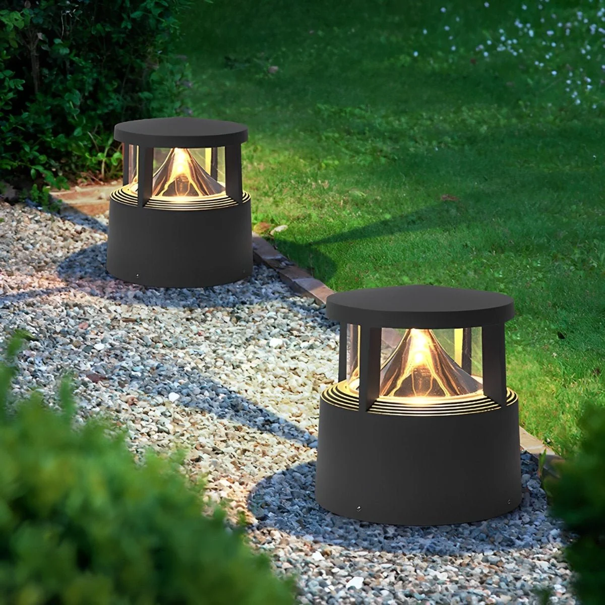 Modern Simple Outdoor Waterproof Pillar Lights Metal Aluminum  Post Lights - Image 5