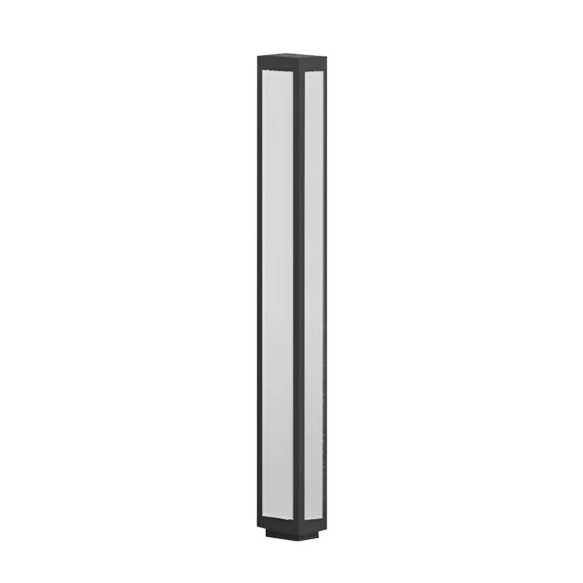 Waterproof LED Black Modern Outdoor Column Light - Image 14