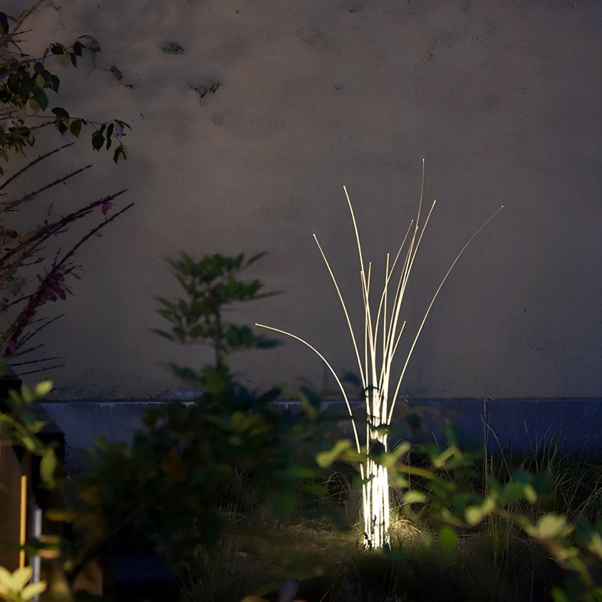 Waterproof LED Reed Fiber Optic Shaped Light Lawn Landscape Light - Image 9