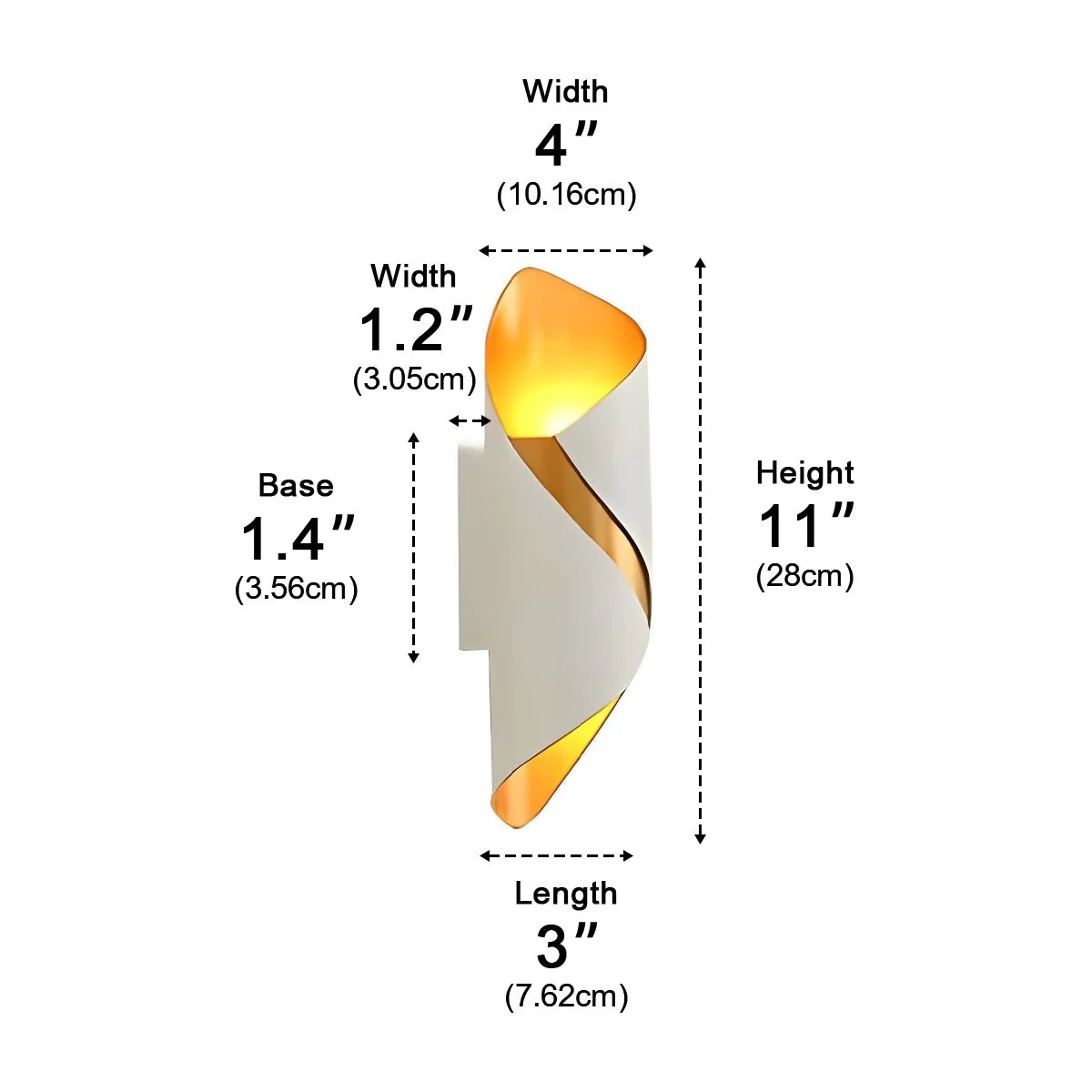 Outdoor LED Up and Down Light Waterproof Modern Wall Sconce Lighting - Image 15