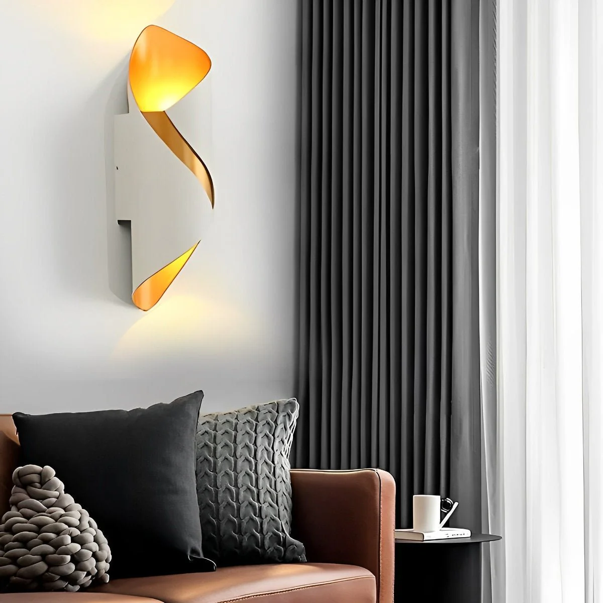 Outdoor LED Up and Down Light Waterproof Modern Wall Sconce Lighting - Image 7