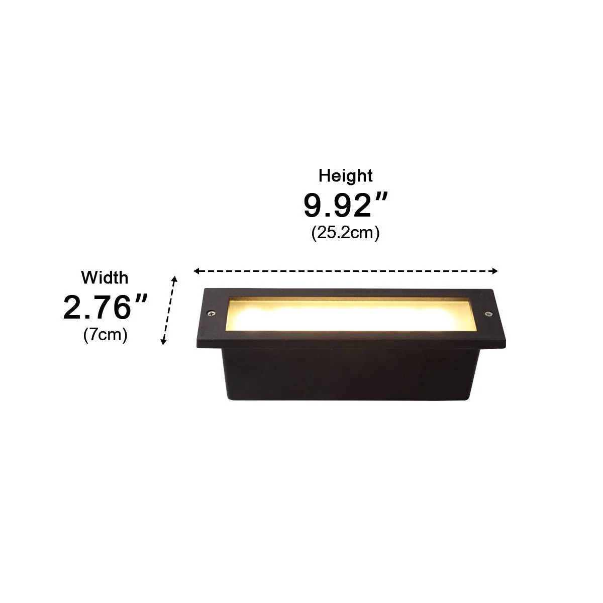 Outdoor Minimalist LED Recessed Stairway Wall Lights - Image 11